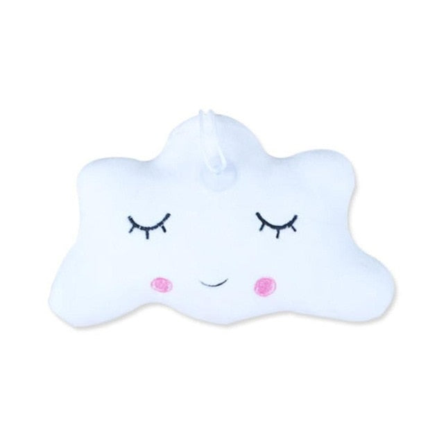 Star Moon Shaped Pillow Cloud Expression Toy Plush Filled Super Soft Sofa Chair Doll Pillow Pillow Child Comfort Pillow Toy